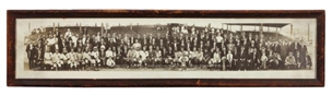 Inter-City Railway Original 1911 Baseball Panoramic Photo